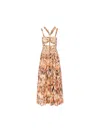 Isabel Marant Rafael Abstract Patterned Maxi Dress