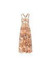 Isabel Marant Rafael Abstract Patterned Maxi Dress