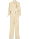 Isabel Marant Beige Cotton Irianna Jumpsuit In Beige