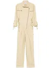 Isabel Marant Beige Cotton Irianna Jumpsuit In Beige