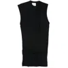 Isabel Marant Sm Leany Black Tied Neck Dress In Black