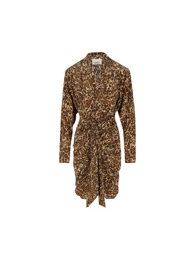 Isabel Marant Dresses In Brown