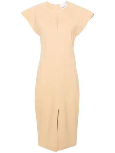 Isabel Marant Dress  Woman Color Yellow In Beige