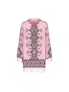 Isabel Marant Zayana Sequined Silk Minidress In Pink