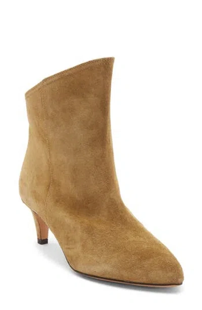 Isabel Marant Dripi Kitten Heel Bootie In Brown