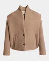 Isabel Marant Drogo Wool-blend Jacket In Taupe
