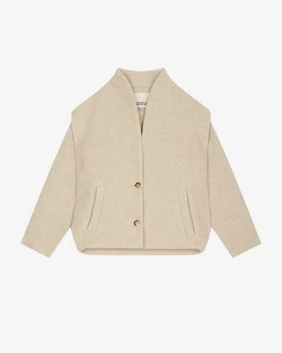 Isabel Marant Drogo Jacke In Ecru