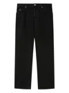 Isabel Marant Dromie Flared Jeans In Black