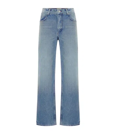 Isabel Marant Dromie Trousers In Blue