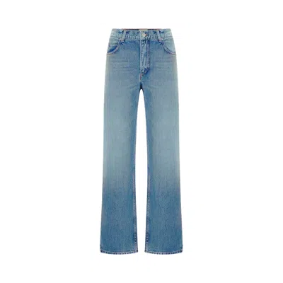 Pre-owned Isabel Marant Dromie Trousers 'light Blue' | Women's Size 36