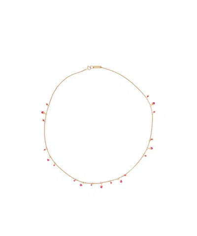 Isabel Marant Drop Pendant Necklace In Gold