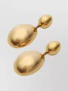 Isabel Marant Drop Sculptural Earrings Polished Finish