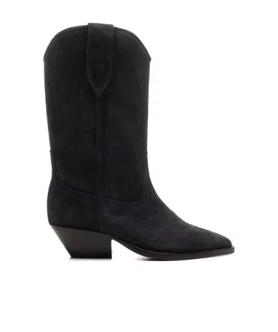 ISABEL MARANT ISABEL MARANT DUERTO BLOCK HEEL BOOTS