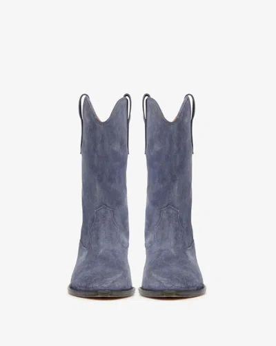 Isabel Marant Duerto Boots In Ombre Blue