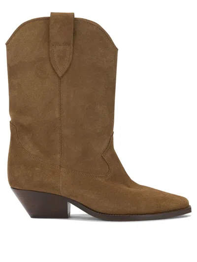 Isabel Marant "duerto" Cowboy Boots In Brown