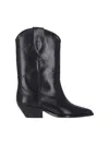 Isabel Marant Women Duerto Leather Boots In Black