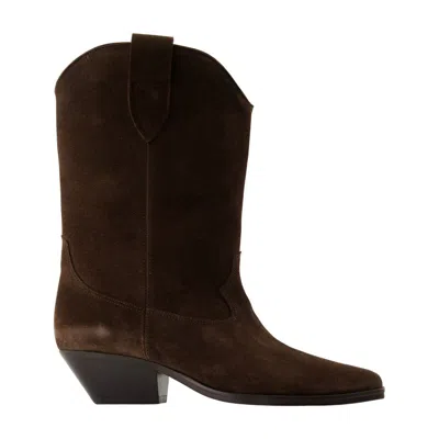 Isabel Marant Duerto Gz Boots In Brown