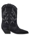 Isabel Marant Duerto Studded Suede Cowboy Boots