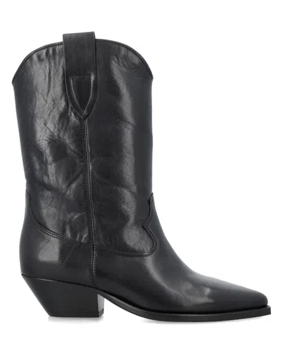 Isabel Marant Duerto Heeled Boots In Black