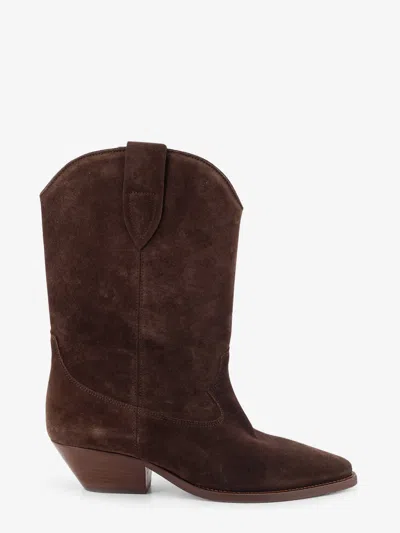 Isabel Marant Duerto Suede Boots In Multi