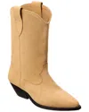 Isabel Marant Duerto Suede Boot In Beige