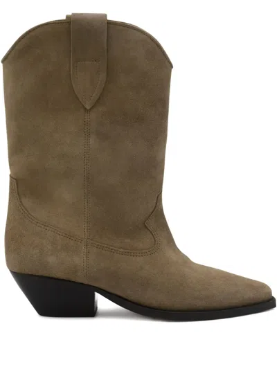 Isabel Marant Duerto Suede Cowboy Boots