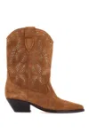 Isabel Marant Duerto 40mm Suede Boots In Brown
