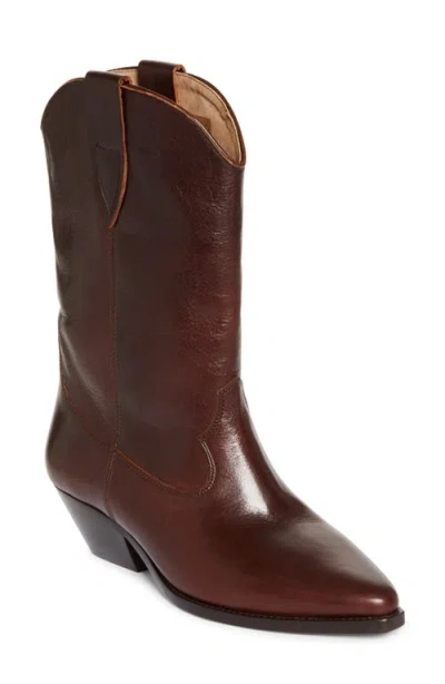 Isabel Marant Duerto Western Boot In Brown