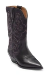 Isabel Marant 50mm Embroidered-design Leather Boots In Multi