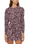 Isabel Marant Dulce In Purple/orange In Multi