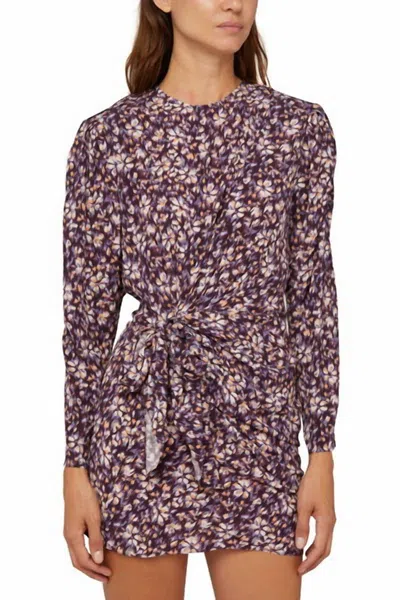 Isabel Marant Dulce In Purple/orange In Multi
