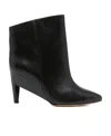 Isabel Marant Dylvee Wedge Pointed Toe Bootie In Black