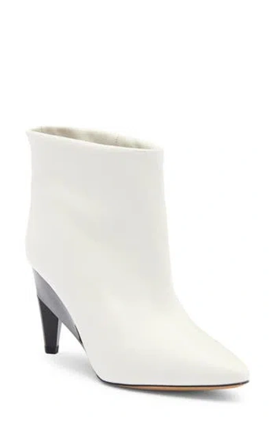 Isabel Marant Dylvee Ankle Boots In White