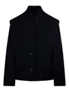 Isabel Marant Dyogo Padded Coat With Buttons In Black