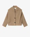 Isabel Marant Dyogo Striped Jacket In Neutral