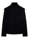 Isabel Marant Dyogo Padded Coat With Buttons In Black