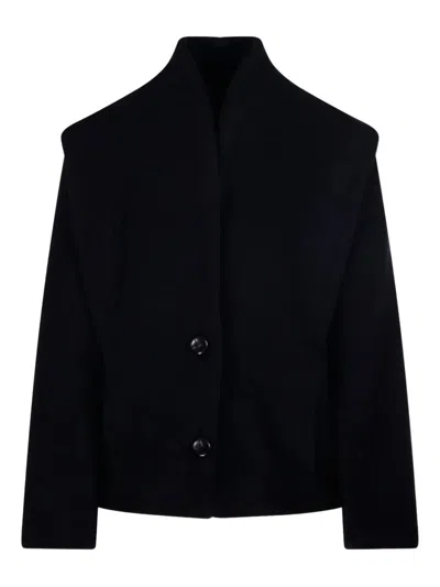 ISABEL MARANT ISABEL MARANT DYOGO PADDED COAT WITH BUTTONS