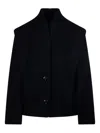 Isabel Marant Dyogo Padded Coat With Buttons In Black