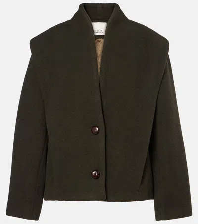 ISABEL MARANT DYOGO WOOL-BLEND JACKET