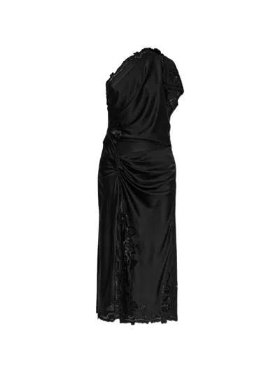 Isabel Marant Eadile Midi Dress In Black