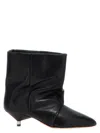 Isabel Marant Cone Heel 'ebbi' Ankle Boots In Black