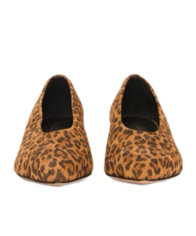 Isabel Marant Ebisa Printed Suede Calfskin Leather Pumps