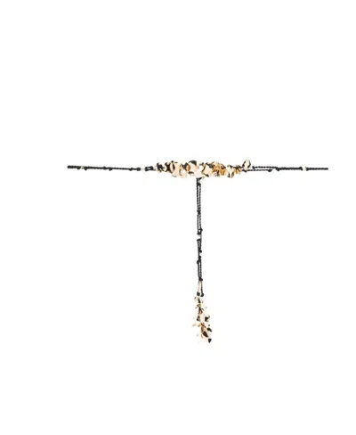 Isabel Marant Ecarpe Scarf Necklace In Multicolor