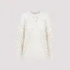 Isabel Marant Tane Sweater In Nude & Neutrals