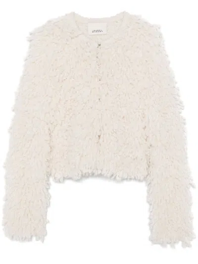 ISABEL MARANT ECRU WOOL JACKET