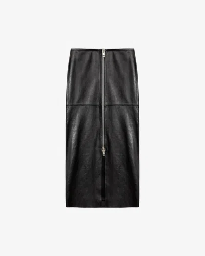 Isabel Marant Ediaz Skirt In Black