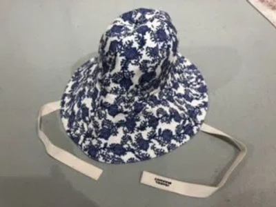 Isabel Marant Edona Cotton Sun Hat In Gray