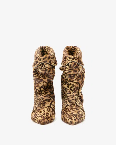 Isabel Marant Edrik Ankle Boots In Brown