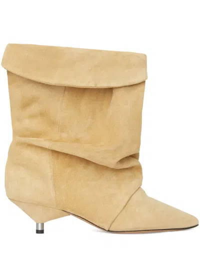 Isabel Marant Edrik Boots In Neutral