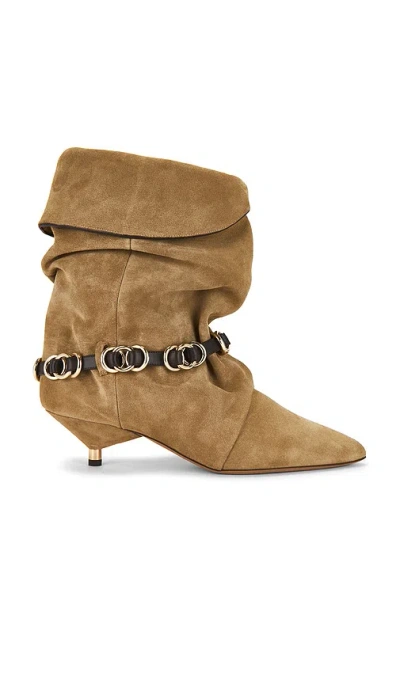 Isabel Marant Edrik Rings Boots In Brown